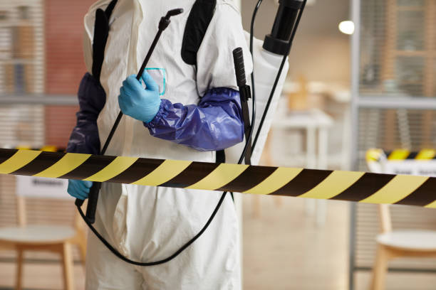 Professional Blood Cleanup technician working in Edwards, CA